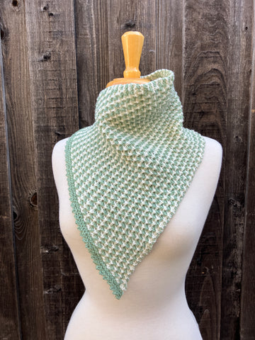 Dappled Light Bandana Cowl pattern PDF