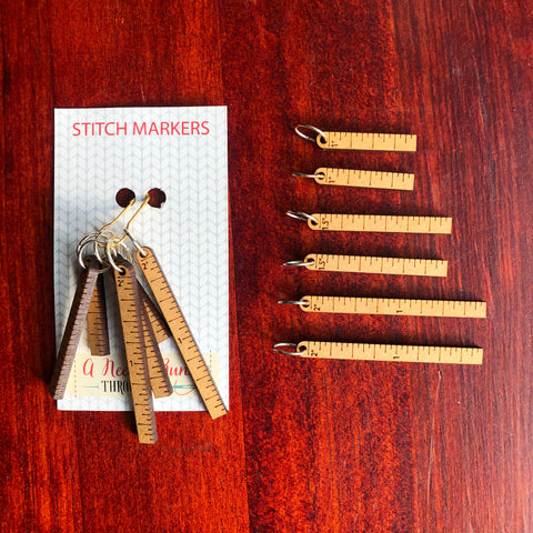 Little Rulers Stitch Markers