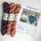 Syncopated Stripes Shawl kit