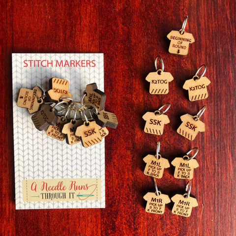Sweater Helper Stitch Marker Set
