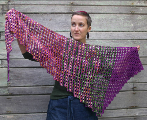 Wind and Sea Shawl pattern PDF