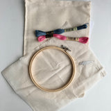 Visible Mending supplies