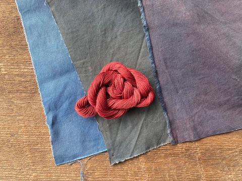 Dyeing Cellulose Fabric and Thread workshop in Napa September 14
