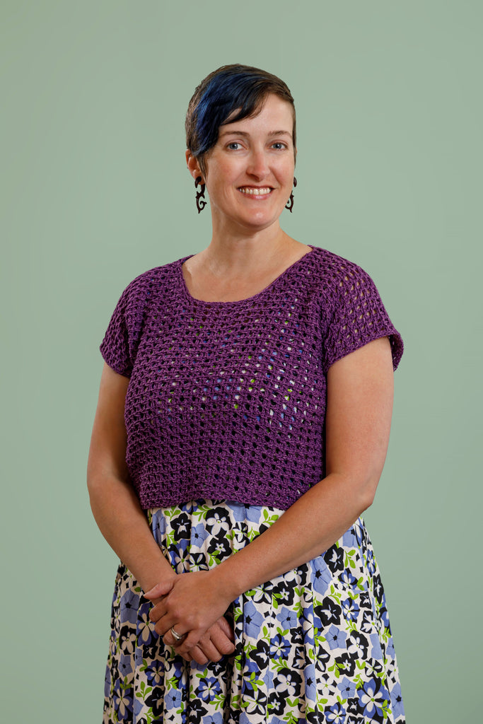 Lateral Lace Top pattern PDF – Kira K Designs