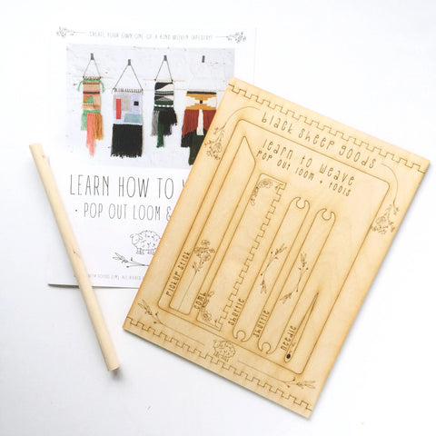 Materials kit for Intro to Creative Tapestry Weaving