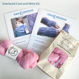 Interlaced Cowl and Mitts kit